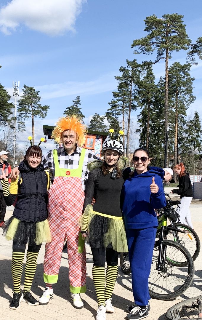 Балашиха, Подмосковье, Велопробег, велосипедисты, пестовский парк,