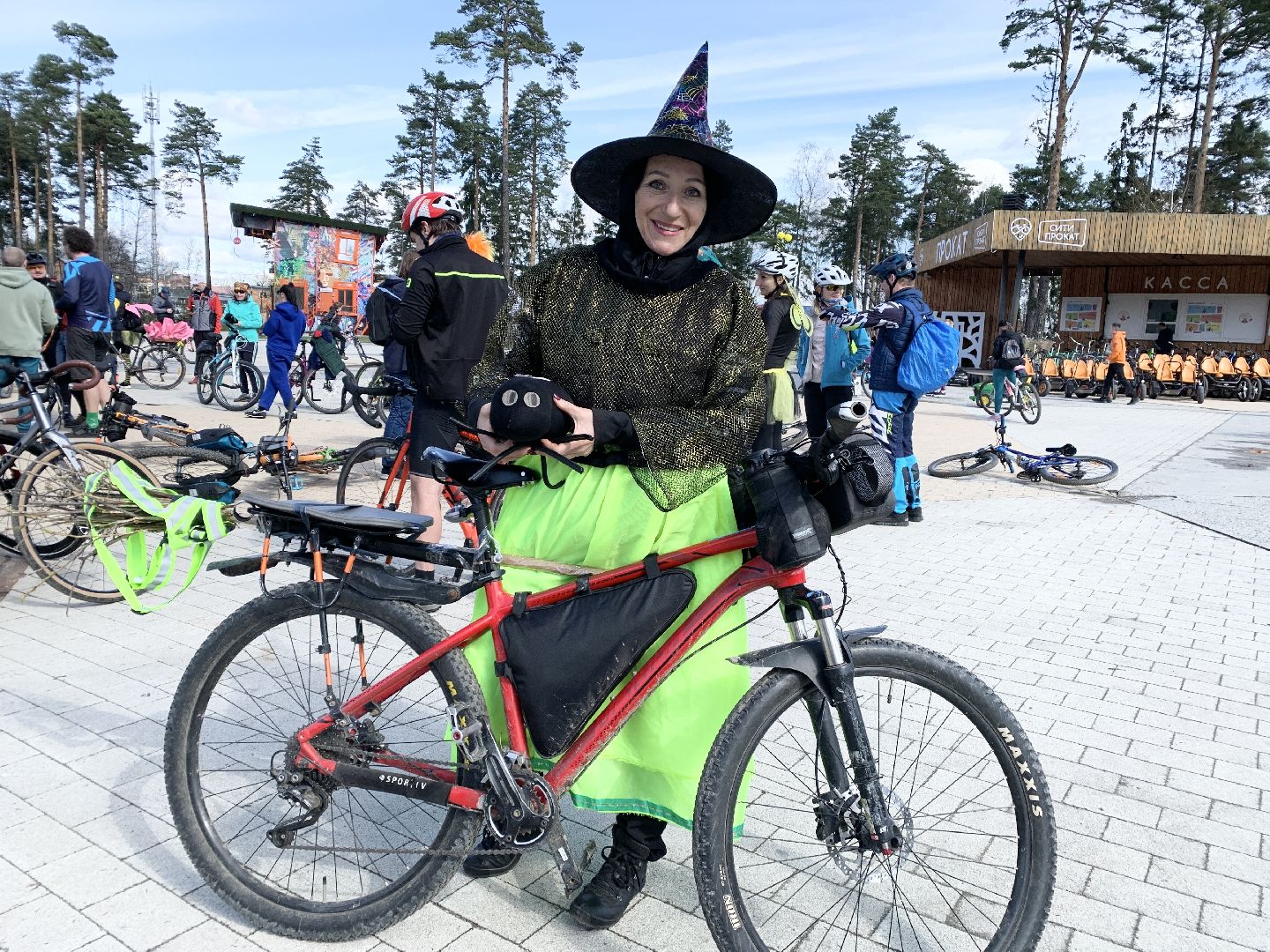 Балашиха, Подмосковье, Велопробег, велосипедисты, пестовский парк,