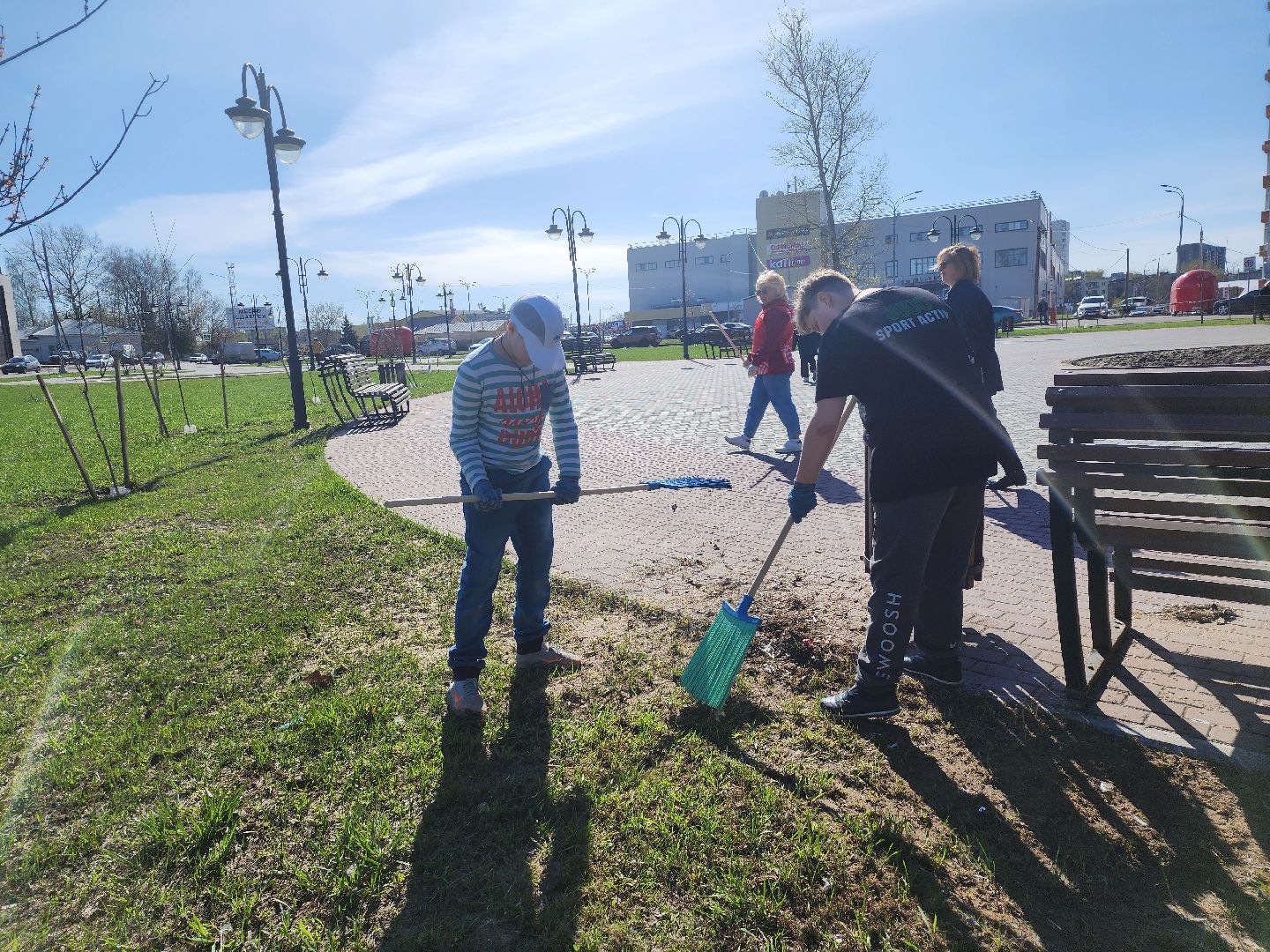 серпухов, подмосковье, субботник, супруга участника СВО,