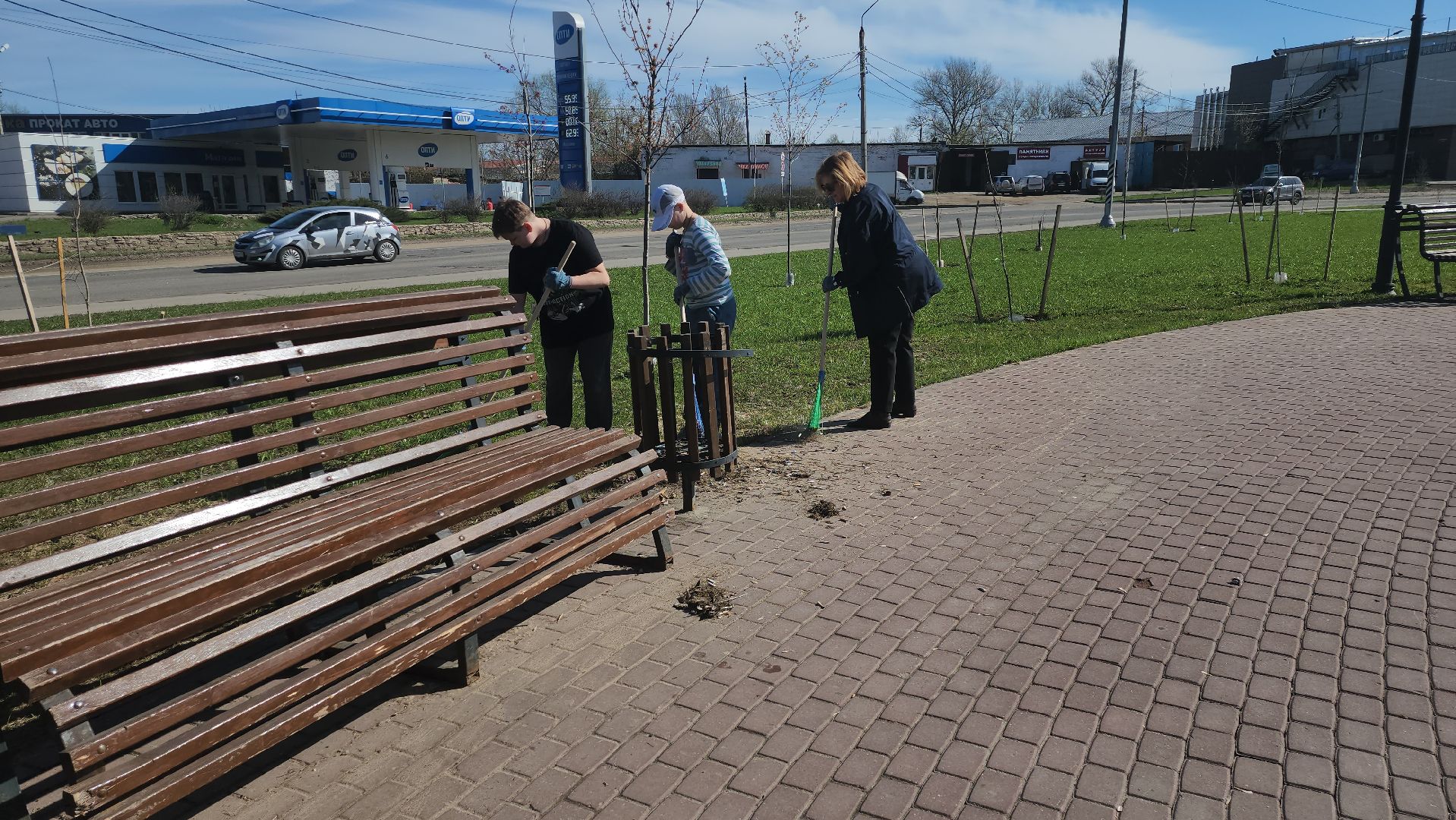 серпухов, подмосковье, субботник, супруга участника СВО,