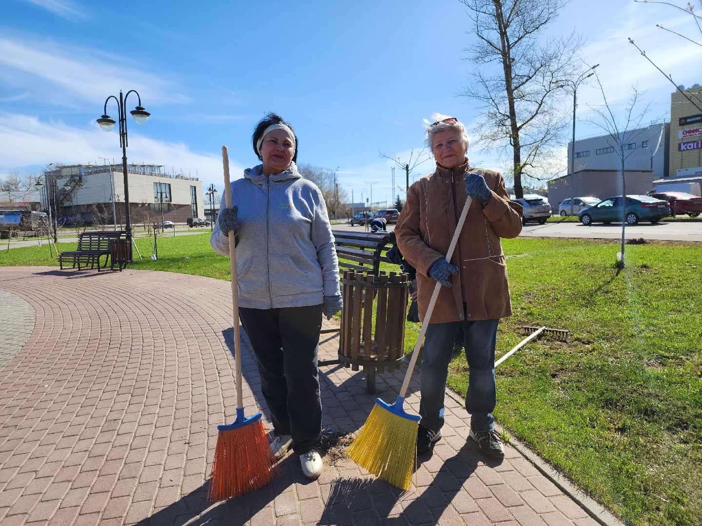 серпухов, подмосковье, субботник, супруга участника СВО,