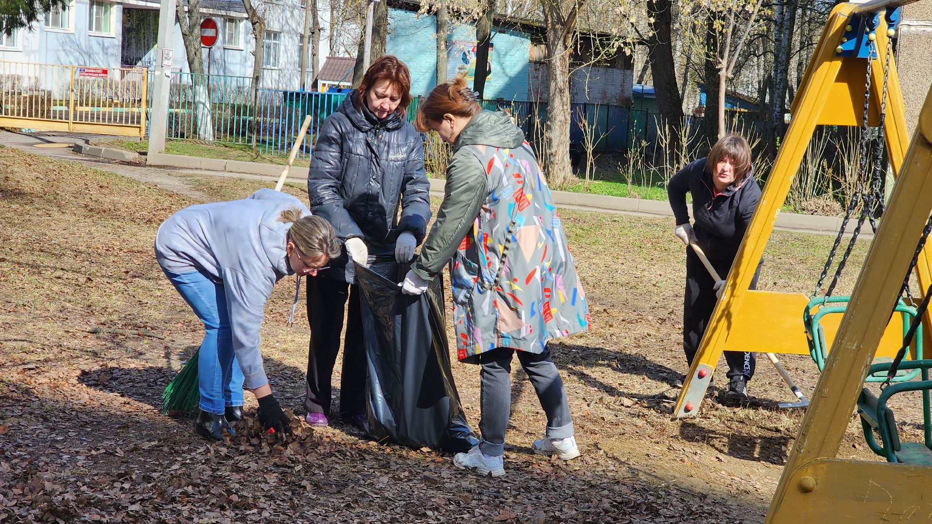 Егорьевск, Подмосковье, акция, субботник, Московская оюласть,