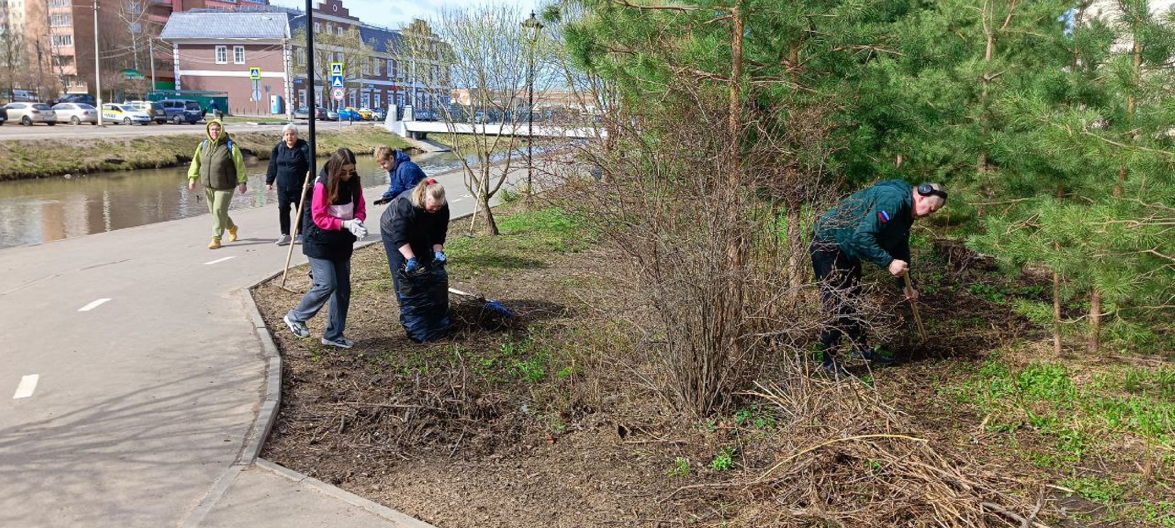 Дмитров, Субботник, Благоустройство,