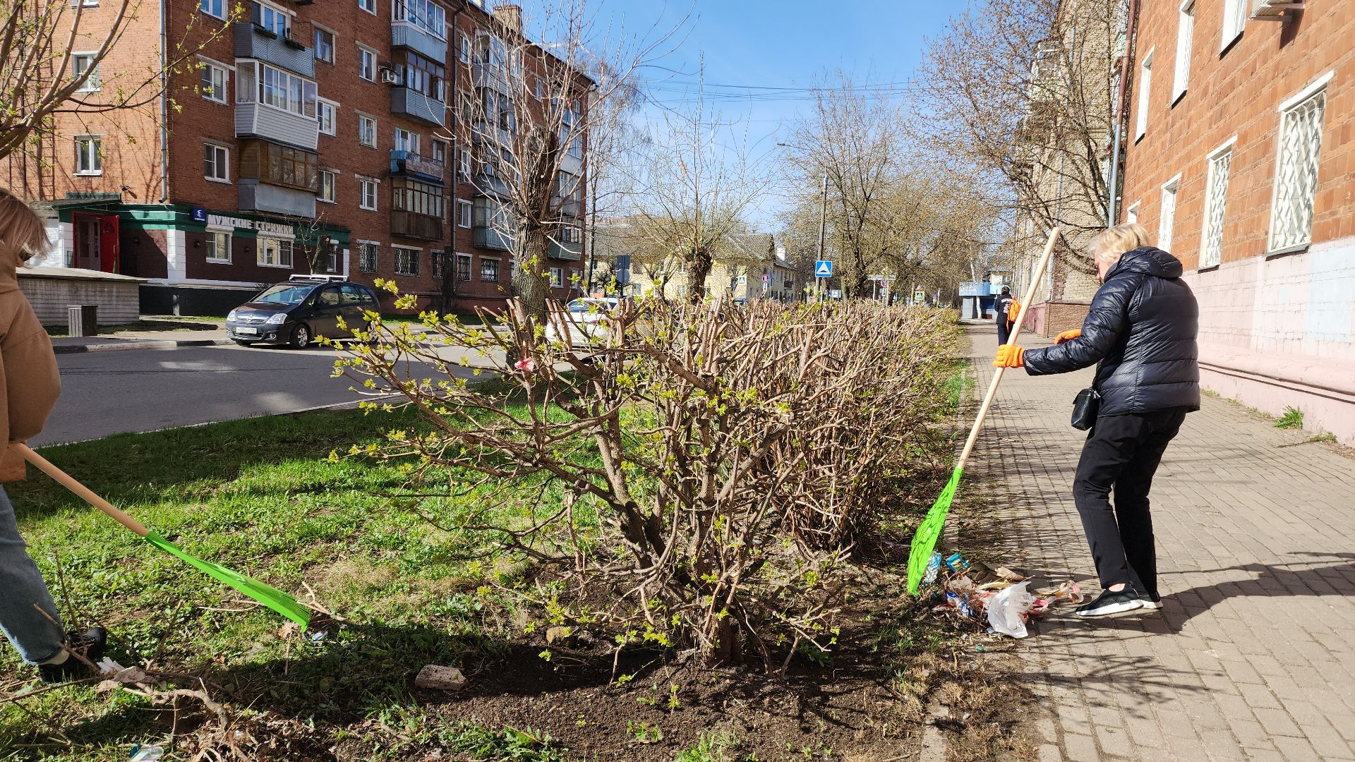 электросталь, мой город, жители города, администрация, администрация города, субботник, субботники, уборка общественных территорий,