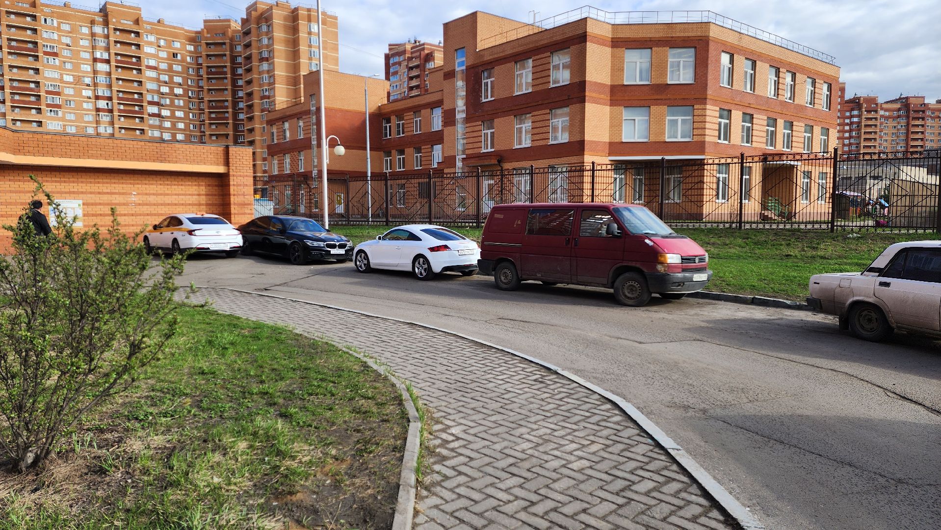 выездная администрация, парковка,