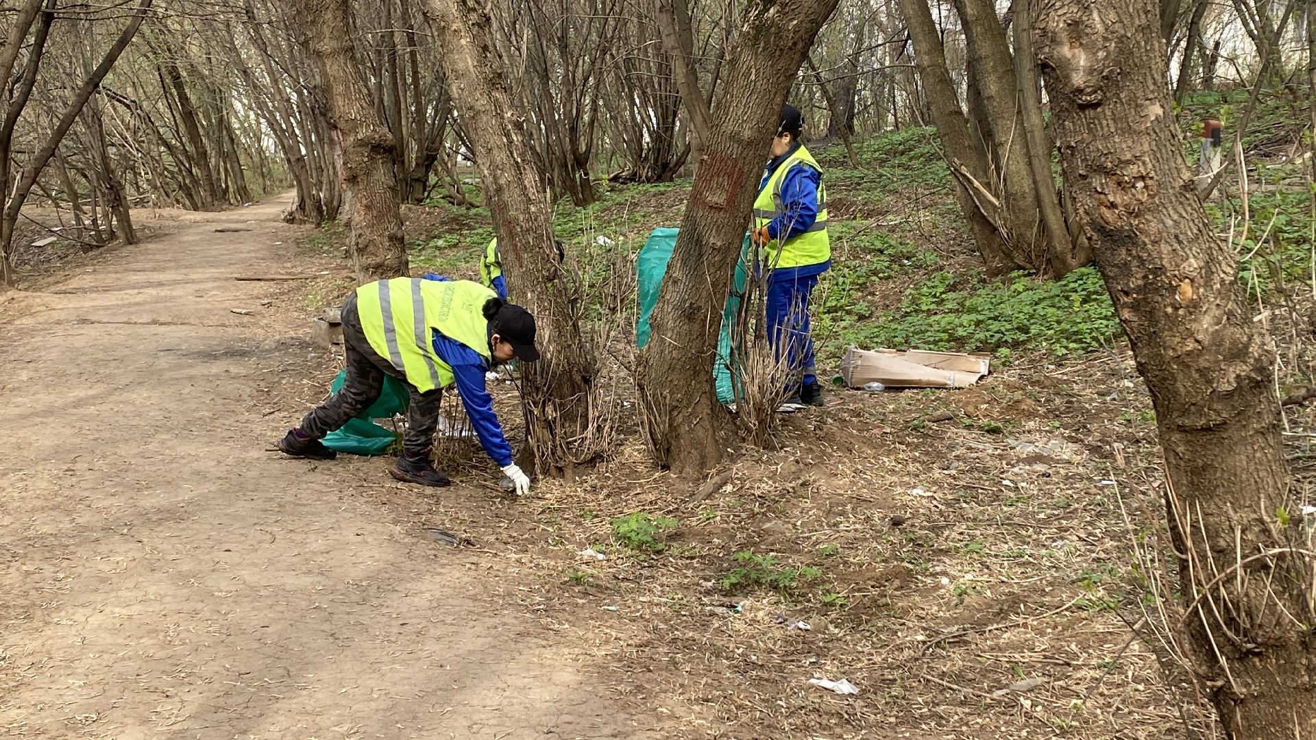 субботник, мбу благоустройство, месяц чистоты и благоустройства, ленинский городской округ, уборка общественных территорий,