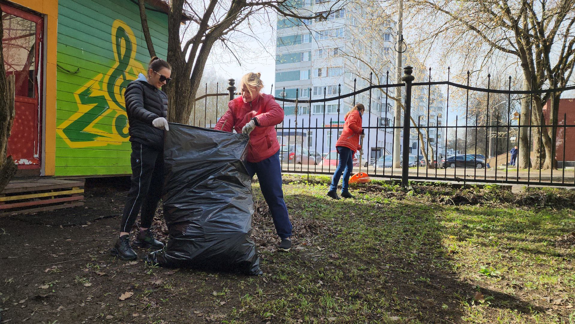 красногорск, детский городок сказочный, парки красногорска, эко-день, субботник,