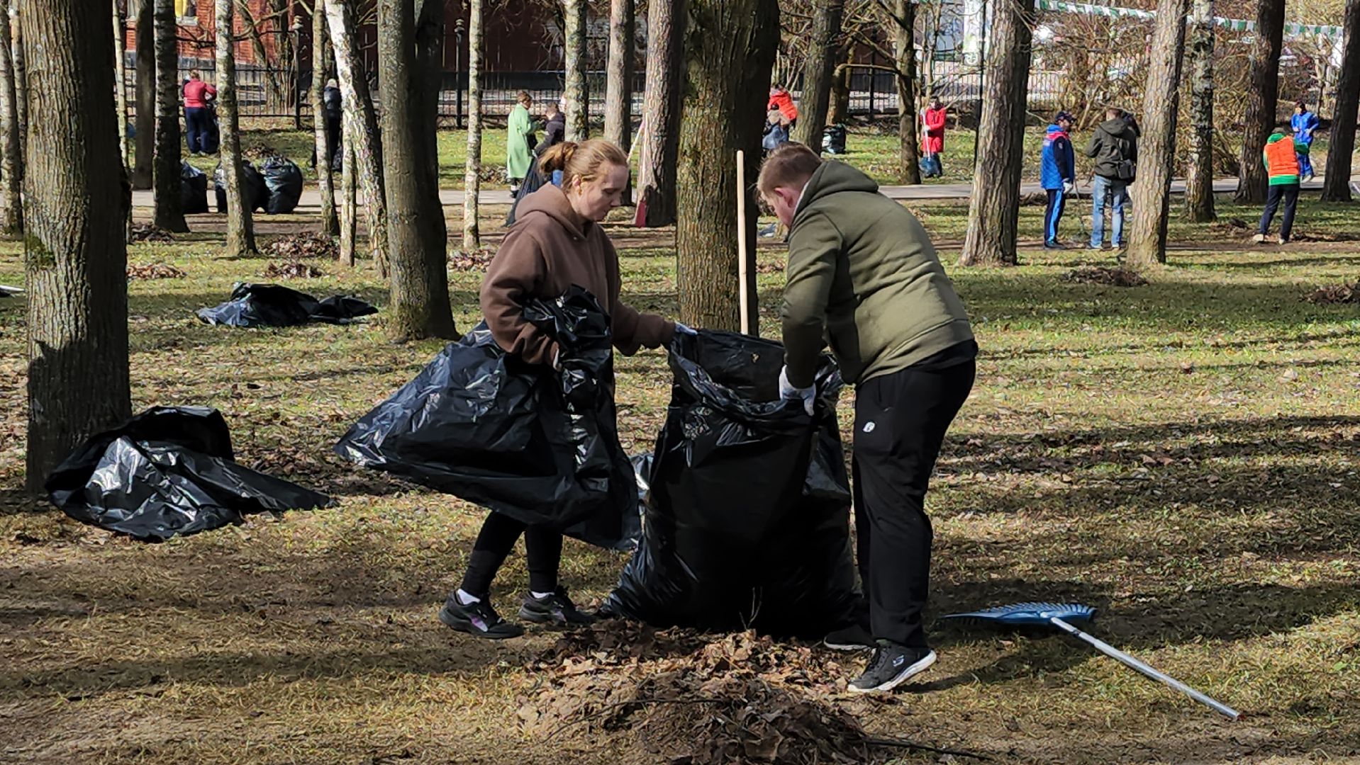 красногорск, детский городок сказочный, парки красногорска, эко-день, субботник,