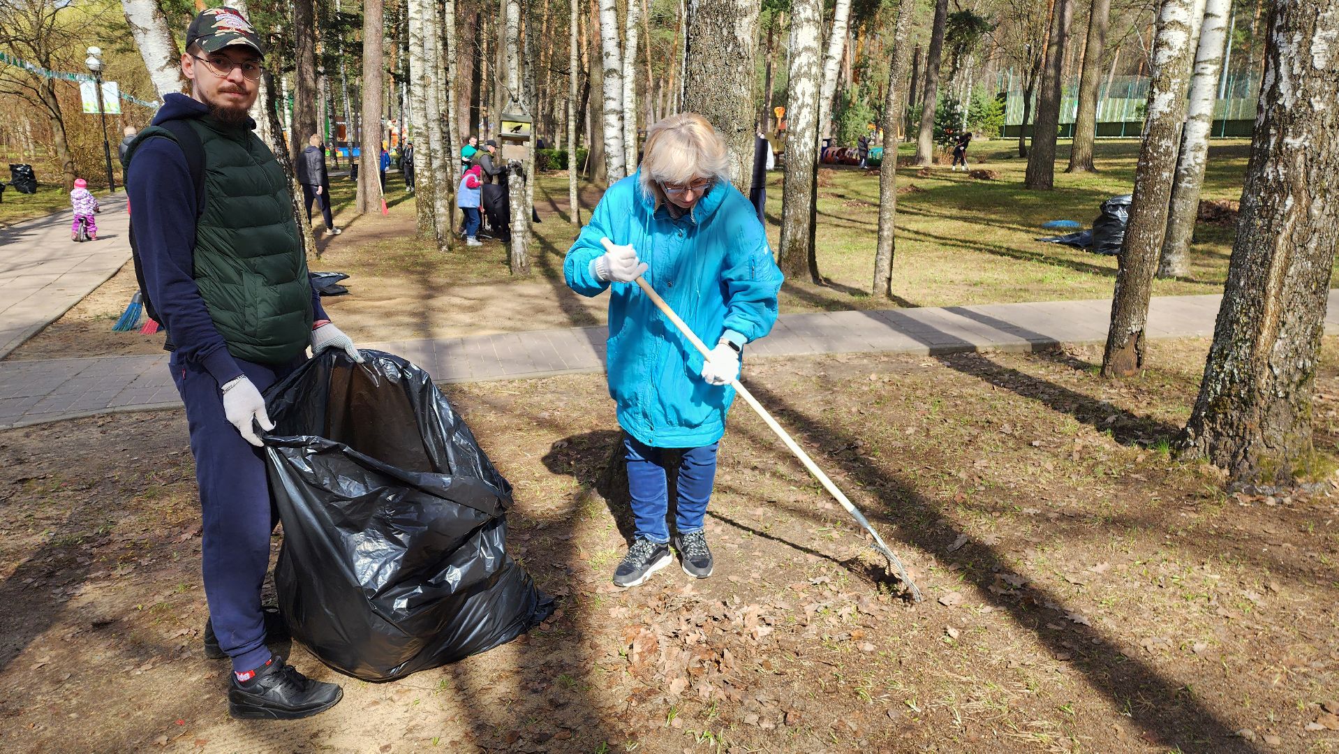 красногорск, детский городок сказочный, парки красногорска, эко-день, субботник,