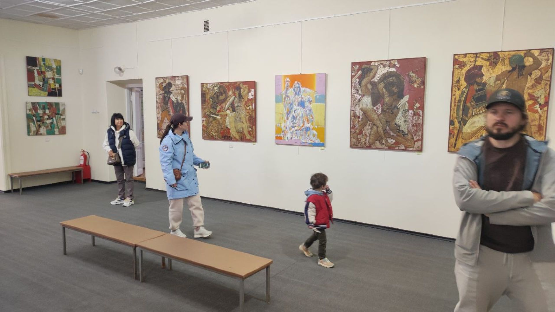 волоколамск, волоколамский кремль, выставка, художники, искусство, живопись,