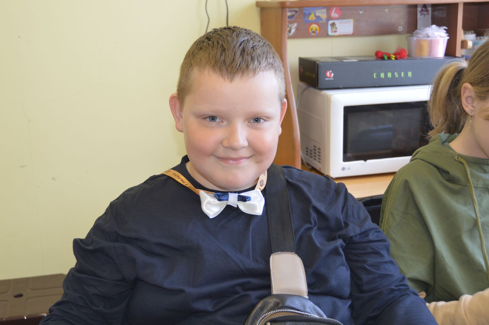 шатура, керва, дом культуры, триколор, бантики, своими руками, рукоделие, мастер-класс,