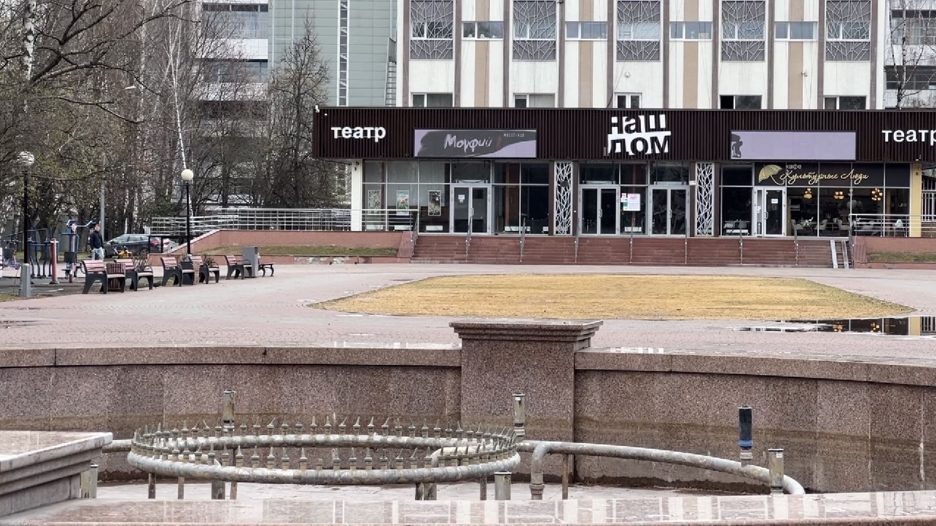 химки, фонтан, уборка города, благоустройство, месяц чистоты и благоустройства,