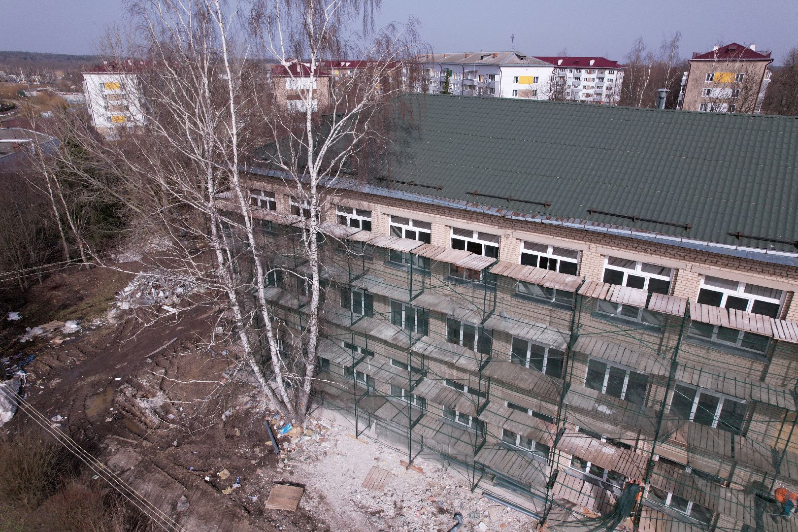 видео с коптера, шаховская,