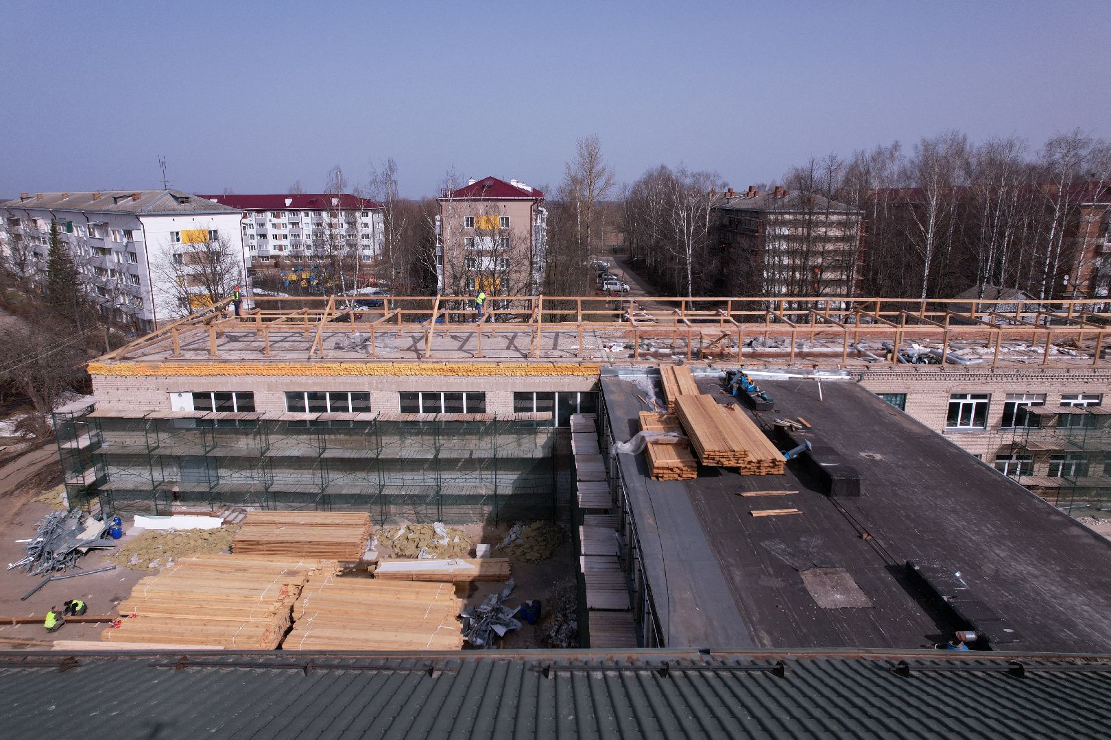 видео с коптера, шаховская,