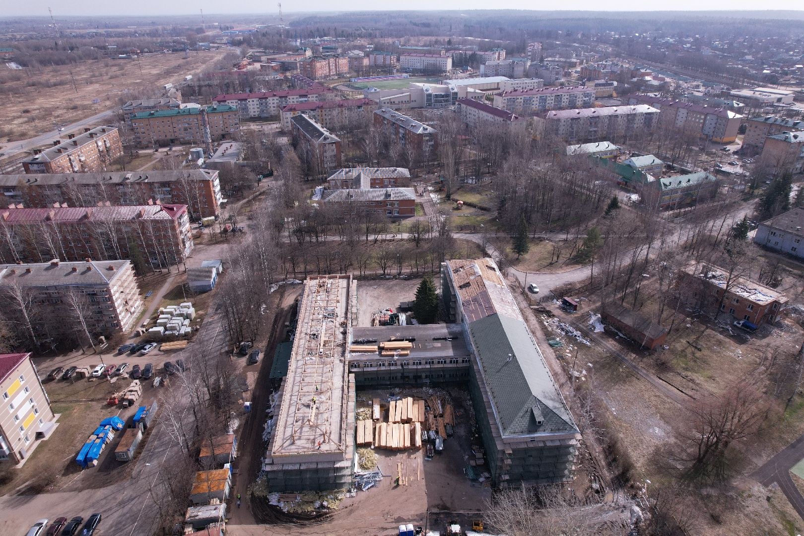 видео с коптера, шаховская,