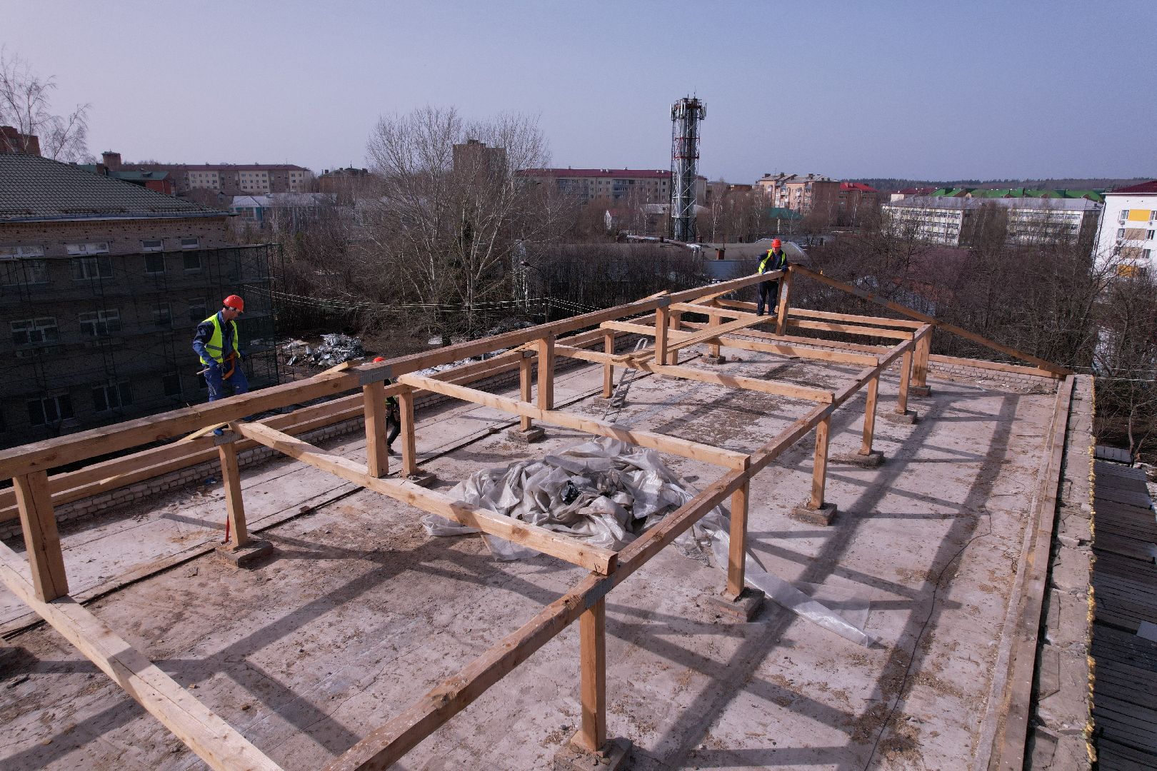 видео с коптера, шаховская,