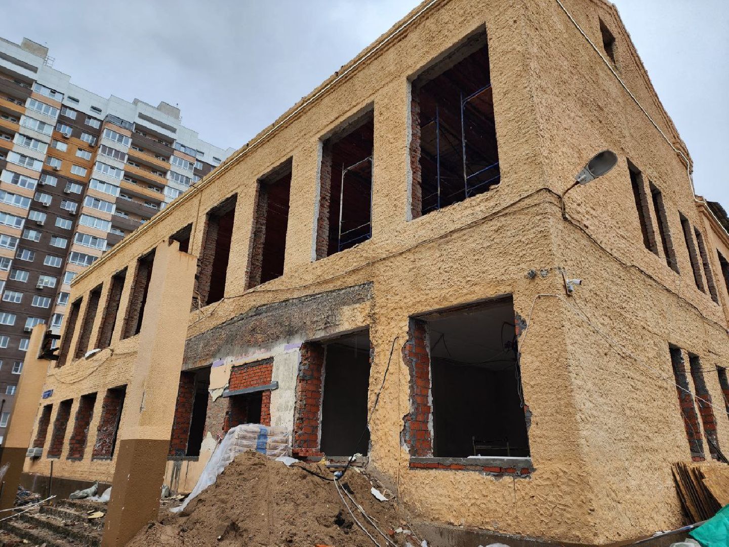 Солнечногорск, Ремонт школы, Капитальный ремонт, Учителя, Ученики,