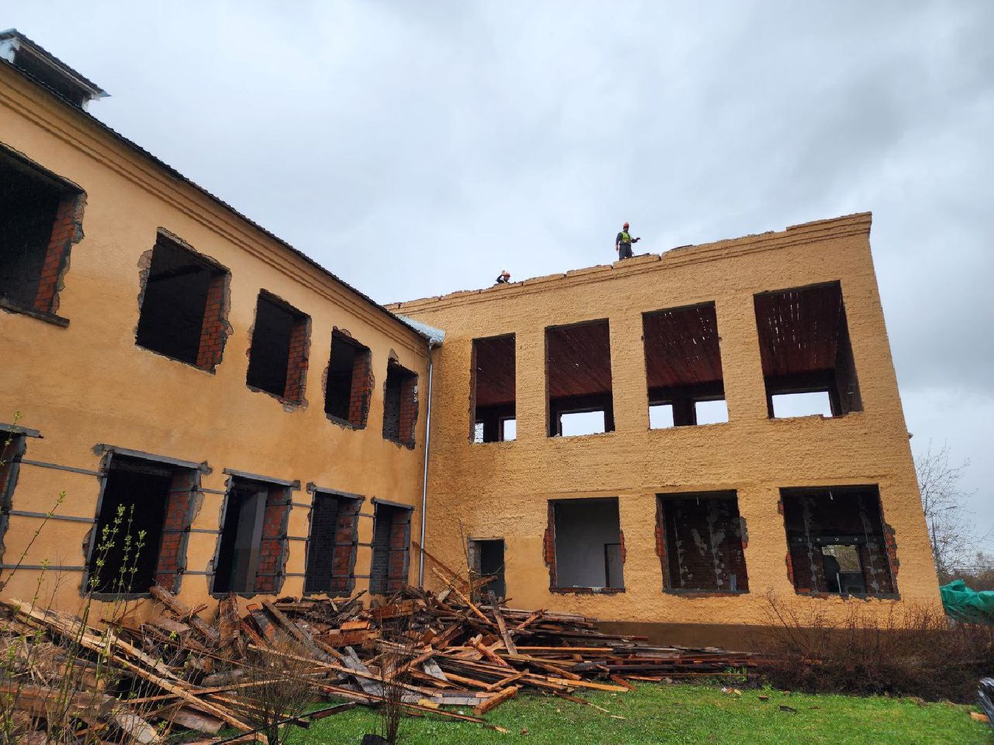 Солнечногорск, Ремонт школы, Капитальный ремонт, Учителя, Ученики,