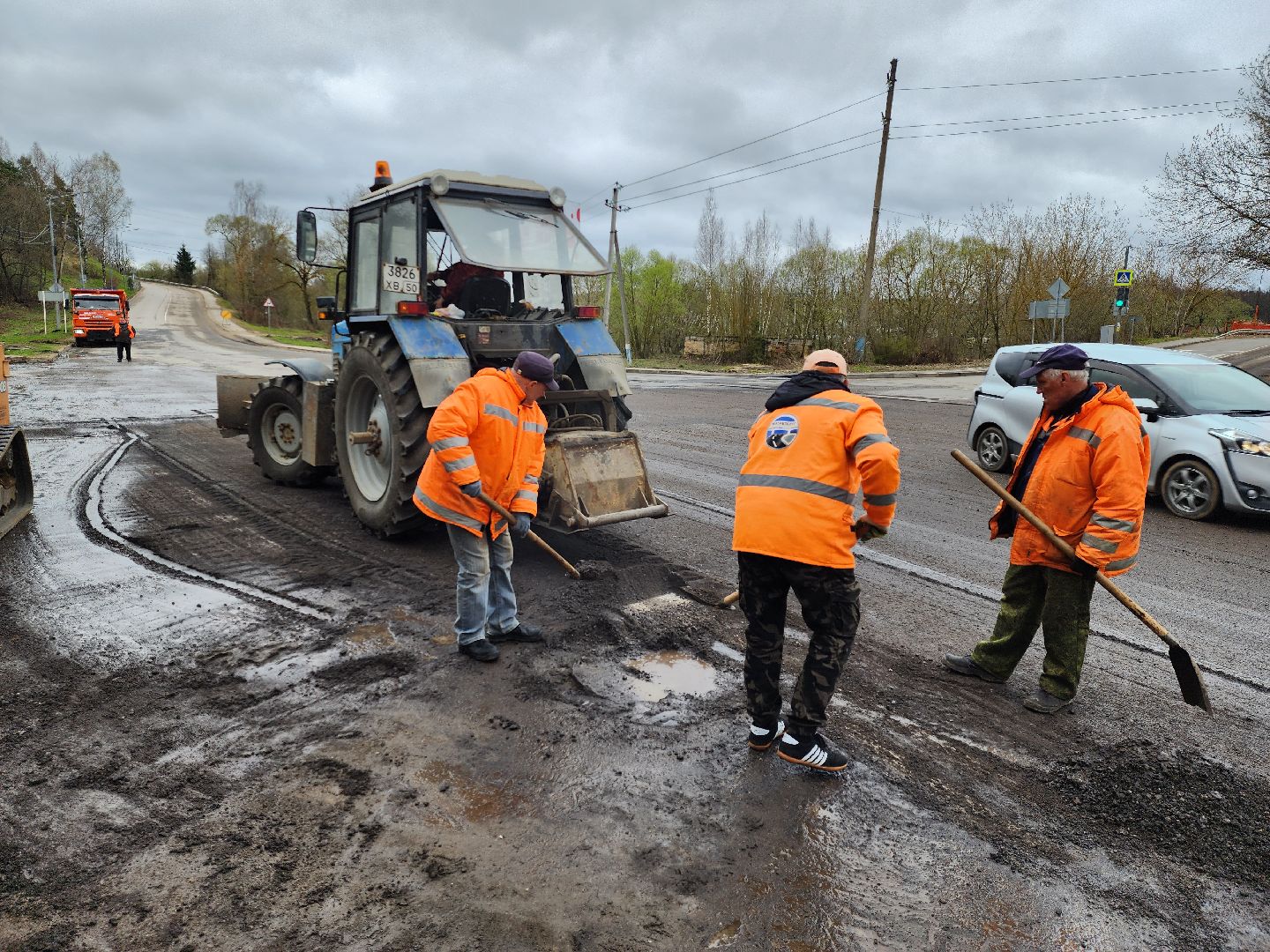 руза, мосавтодор, ремонт дорог, ремонт дороги, рузский городской округ, московская область, подмосковье,