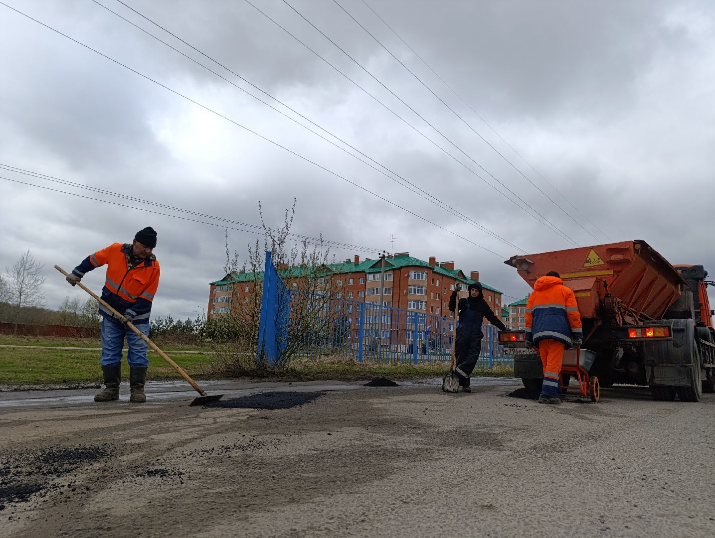 Бронницы, Ремонт дорог, Ямочный ремонт, Бронницкий ДорСервис,