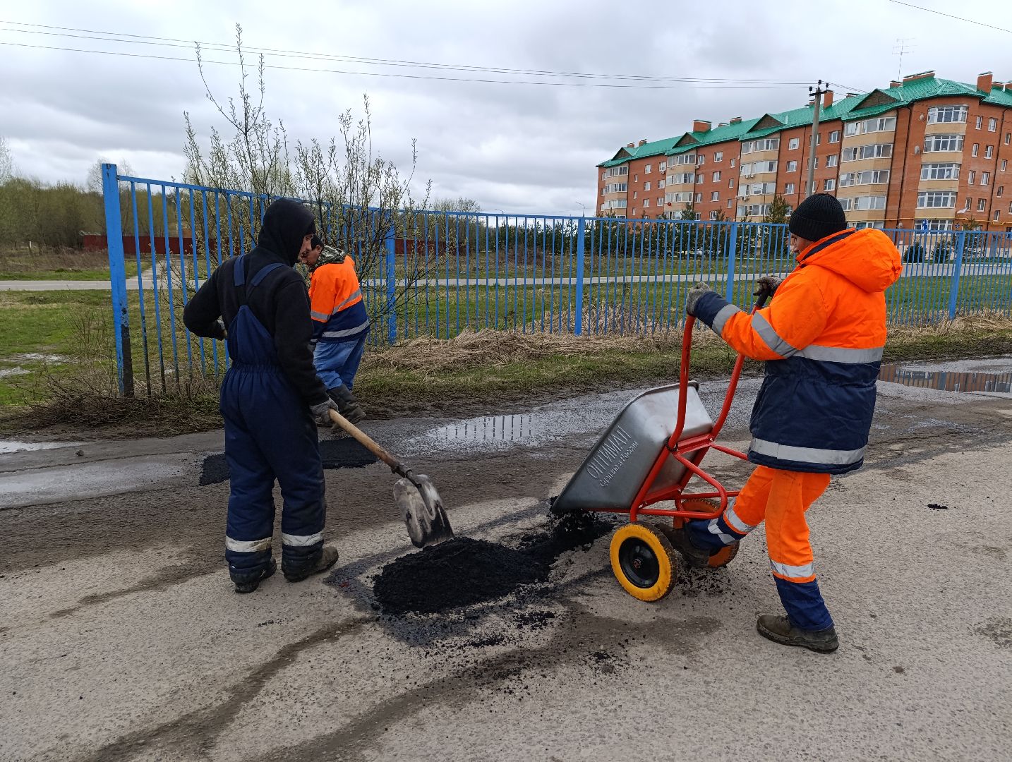 Бронницы, Ремонт дорог, Ямочный ремонт, Бронницкий ДорСервис,