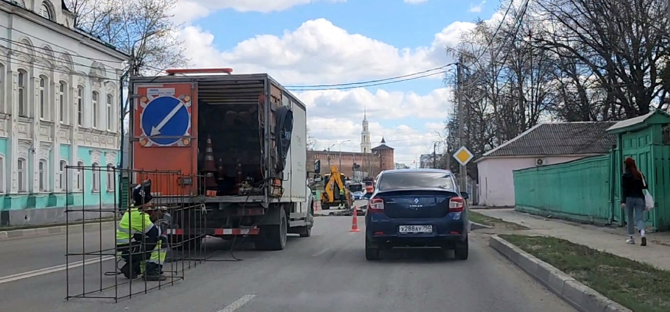 Коломна, дороги, ограждение, м5 урал,