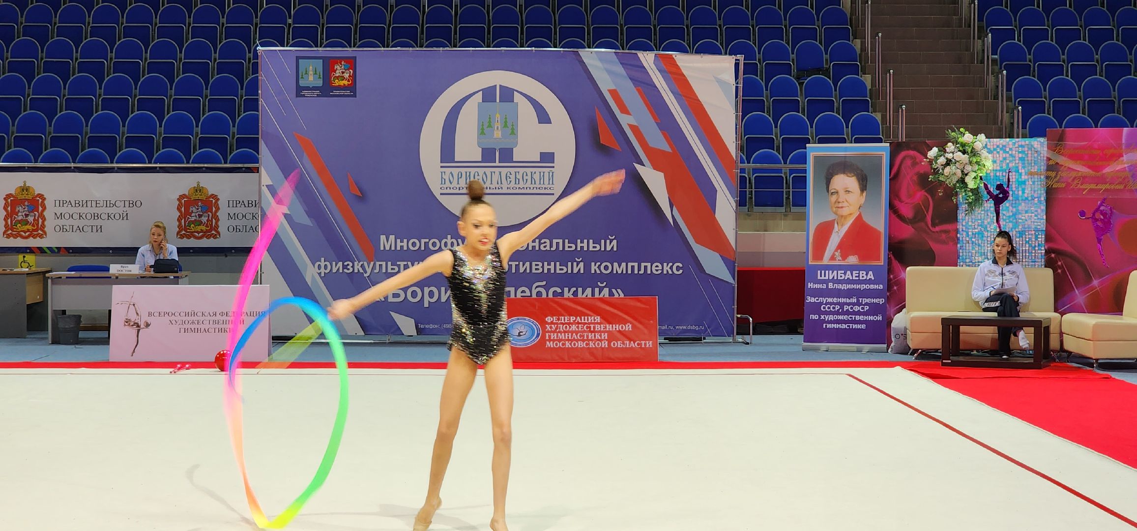 раменское, спорт, всероссийские соревнования по художественной гимнастике, ДС Борисоглебский,