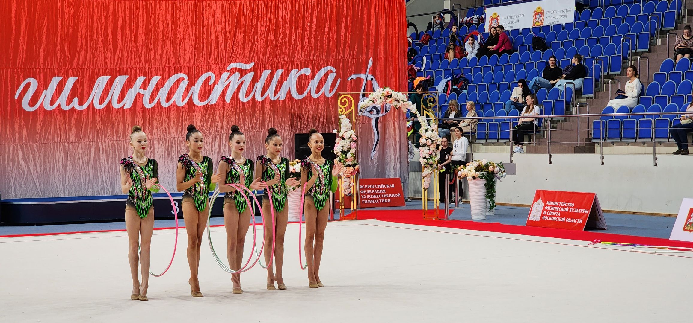 раменское, спорт, всероссийские соревнования по художественной гимнастике, ДС Борисоглебский,