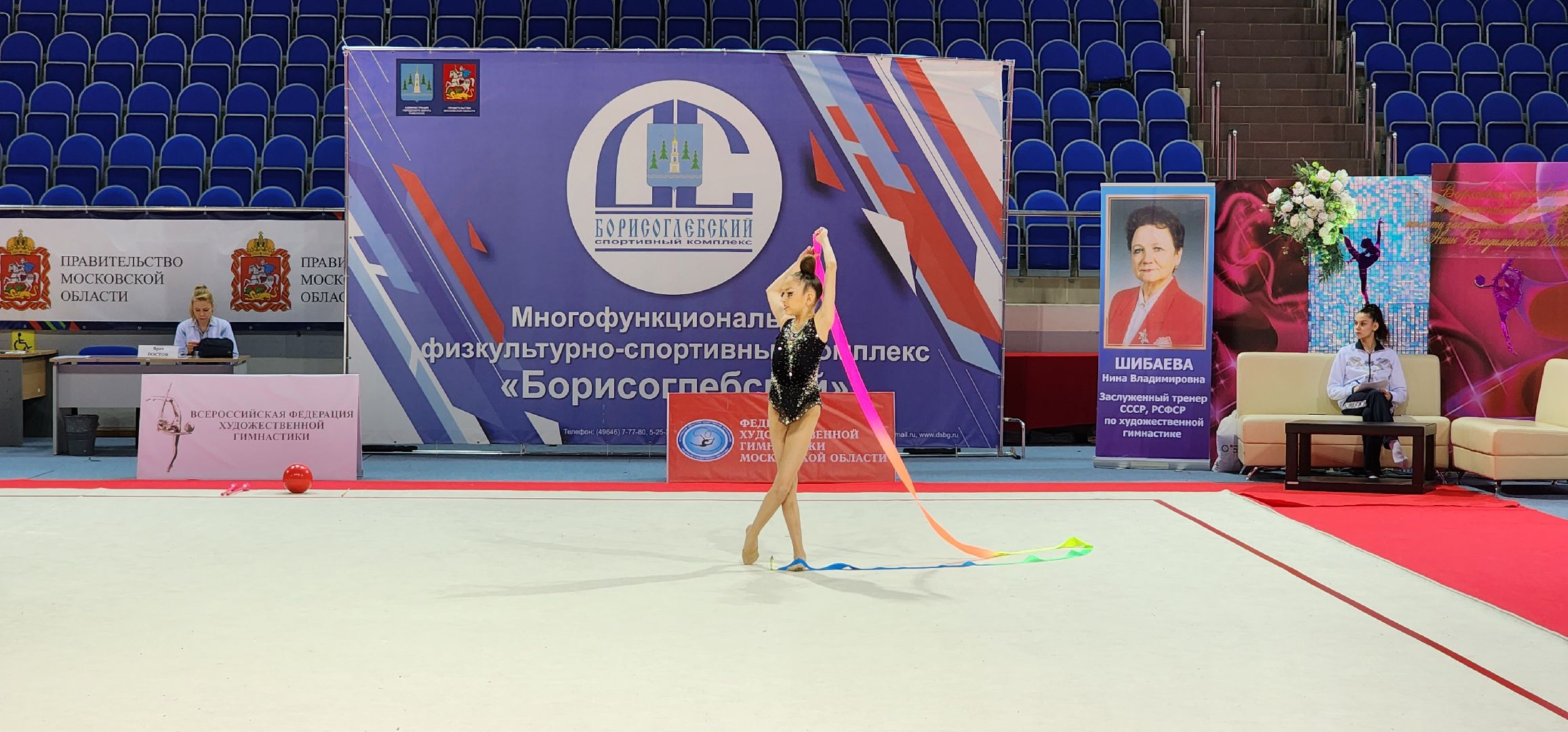 раменское, спорт, всероссийские соревнования по художественной гимнастике, ДС Борисоглебский,