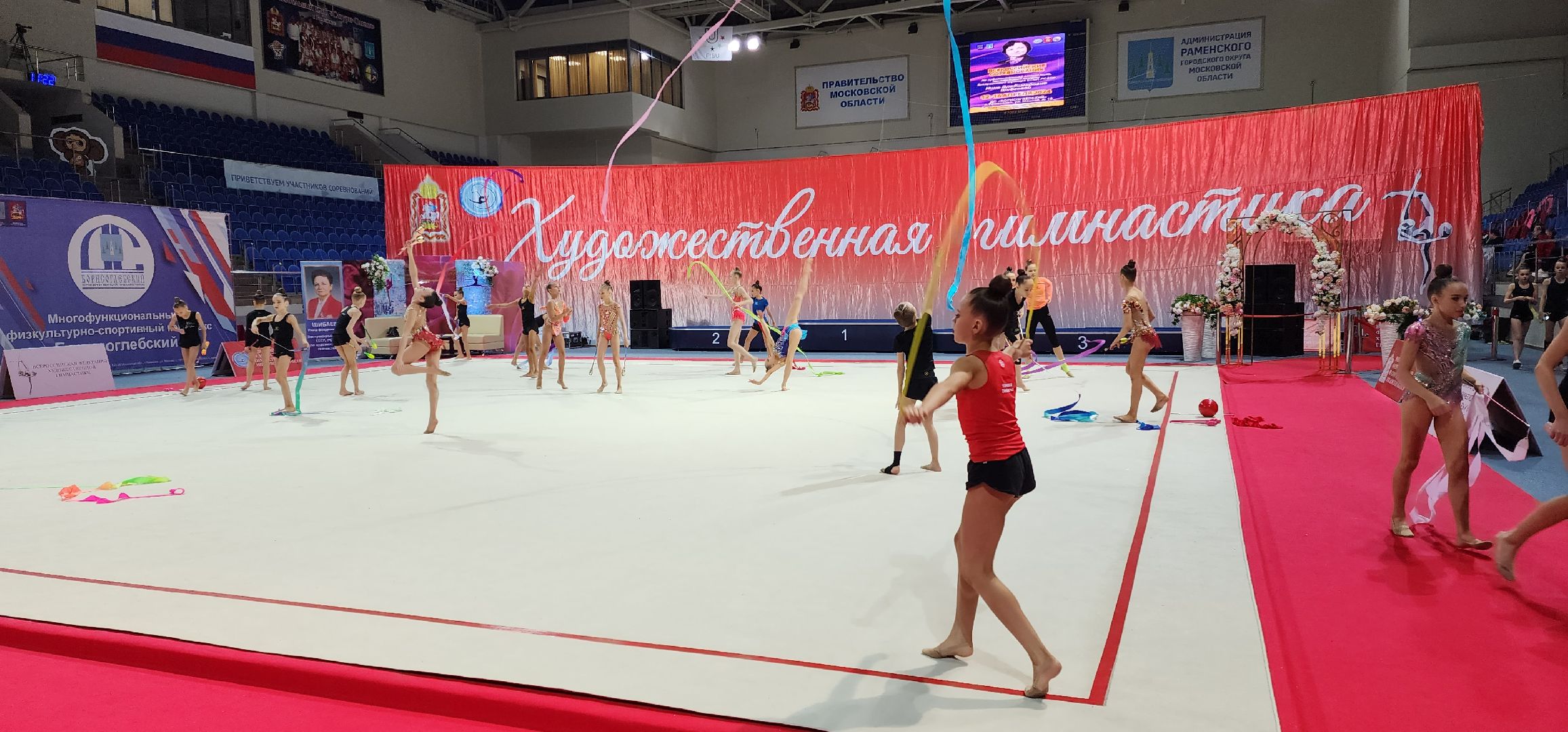 раменское, спорт, всероссийские соревнования по художественной гимнастике, ДС Борисоглебский,