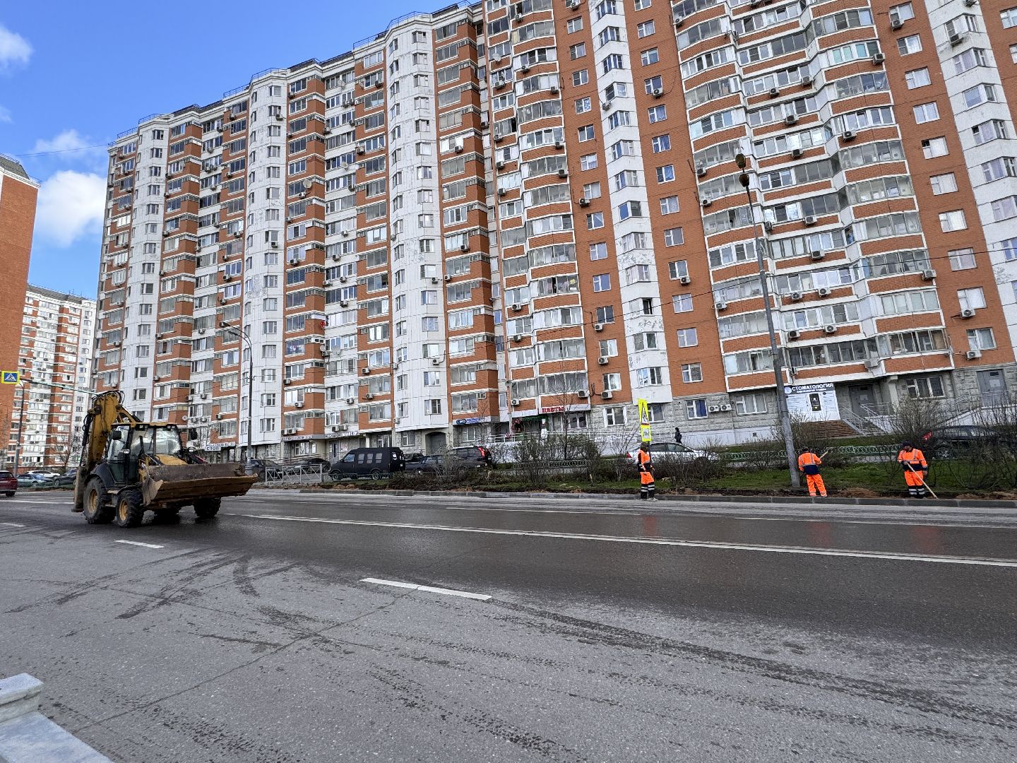 Одинцово, Ремонт дорог, Новые тротуары,