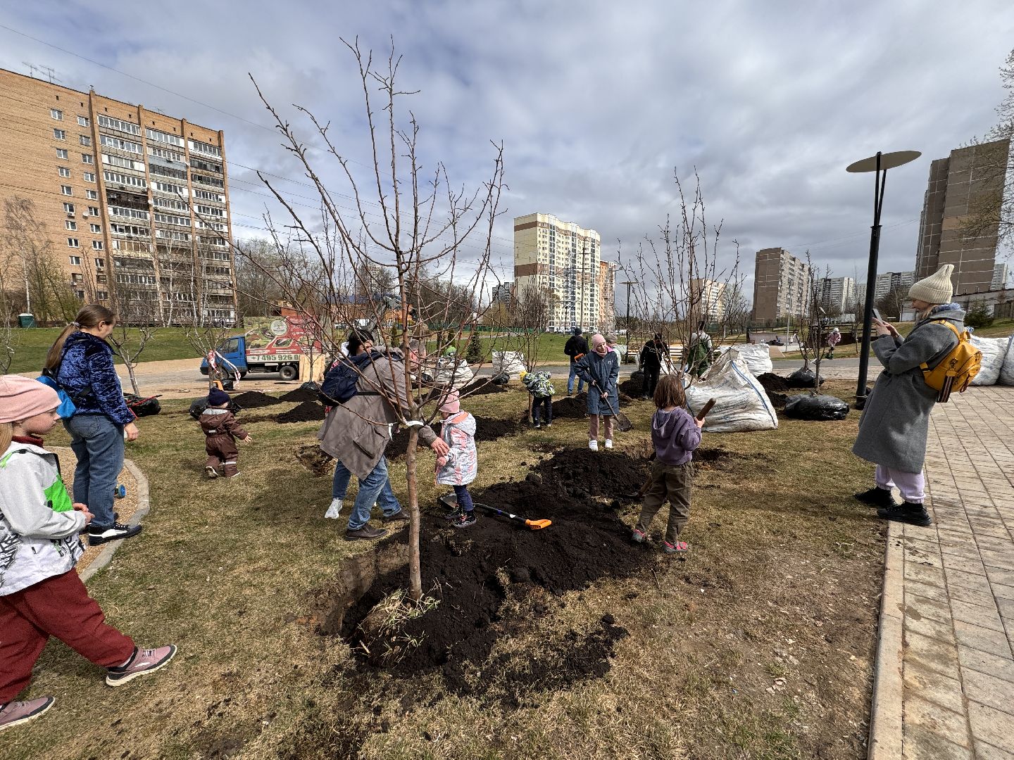 Одинцово, Благоустройство, Фруктовый сад,