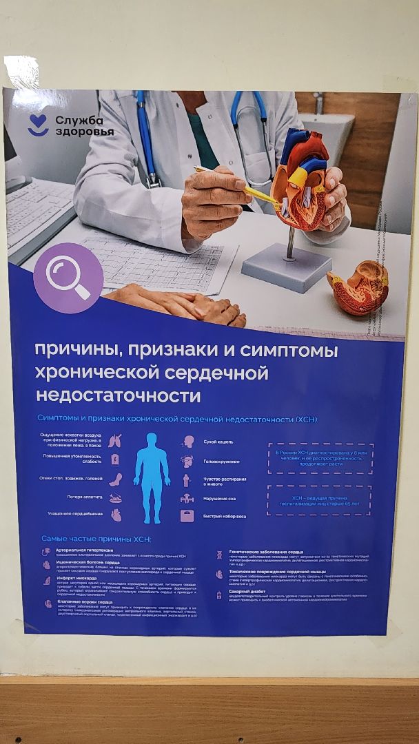 ИБС, ишемическая болезнь сердца, лекция, поликлиника Жуковской ОКБ, Дария Шведова, Дзержинского 14,