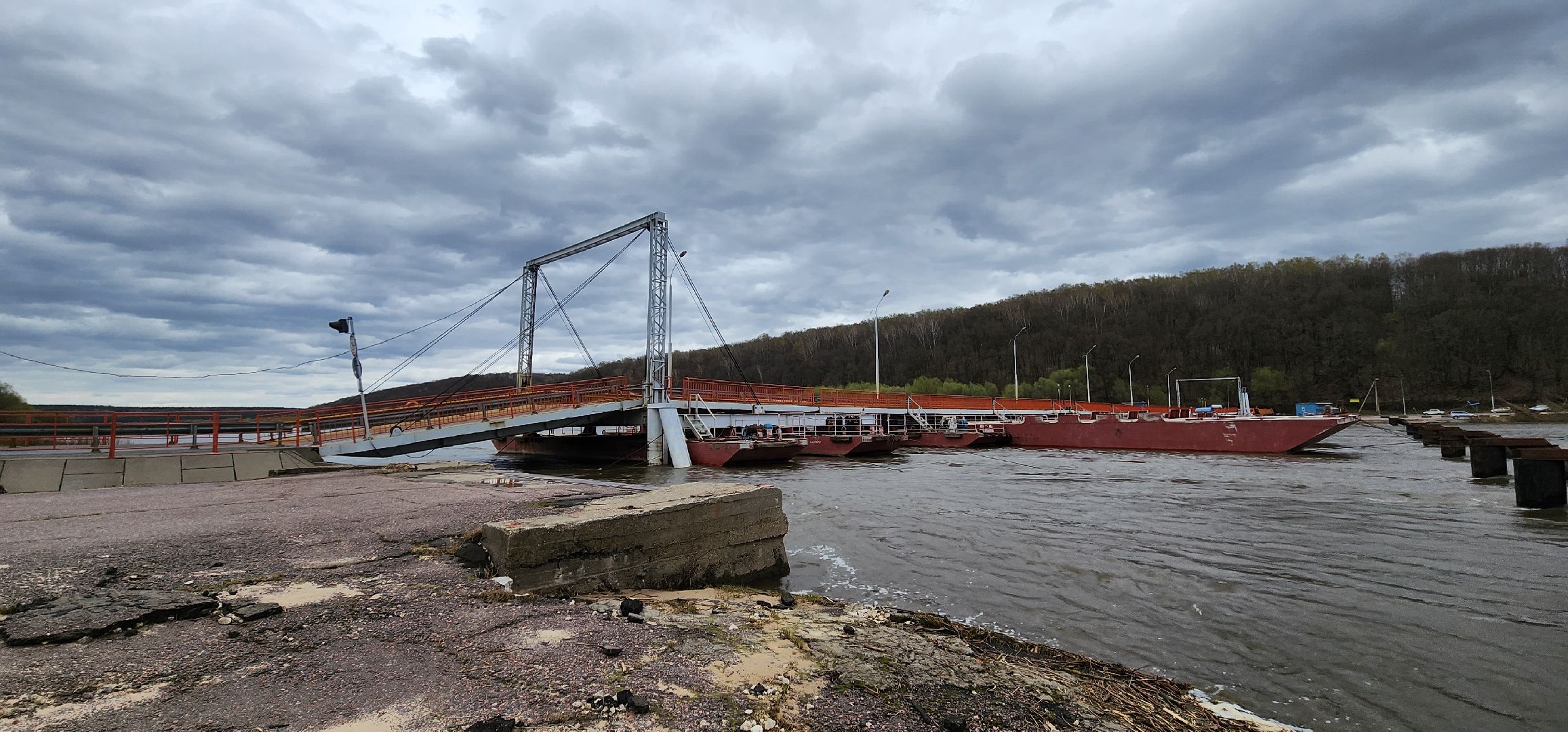 Коломна, Озеры, мост, паводок,