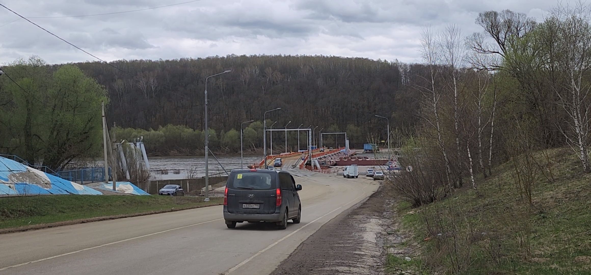 Коломна, Озеры, мост, паводок,