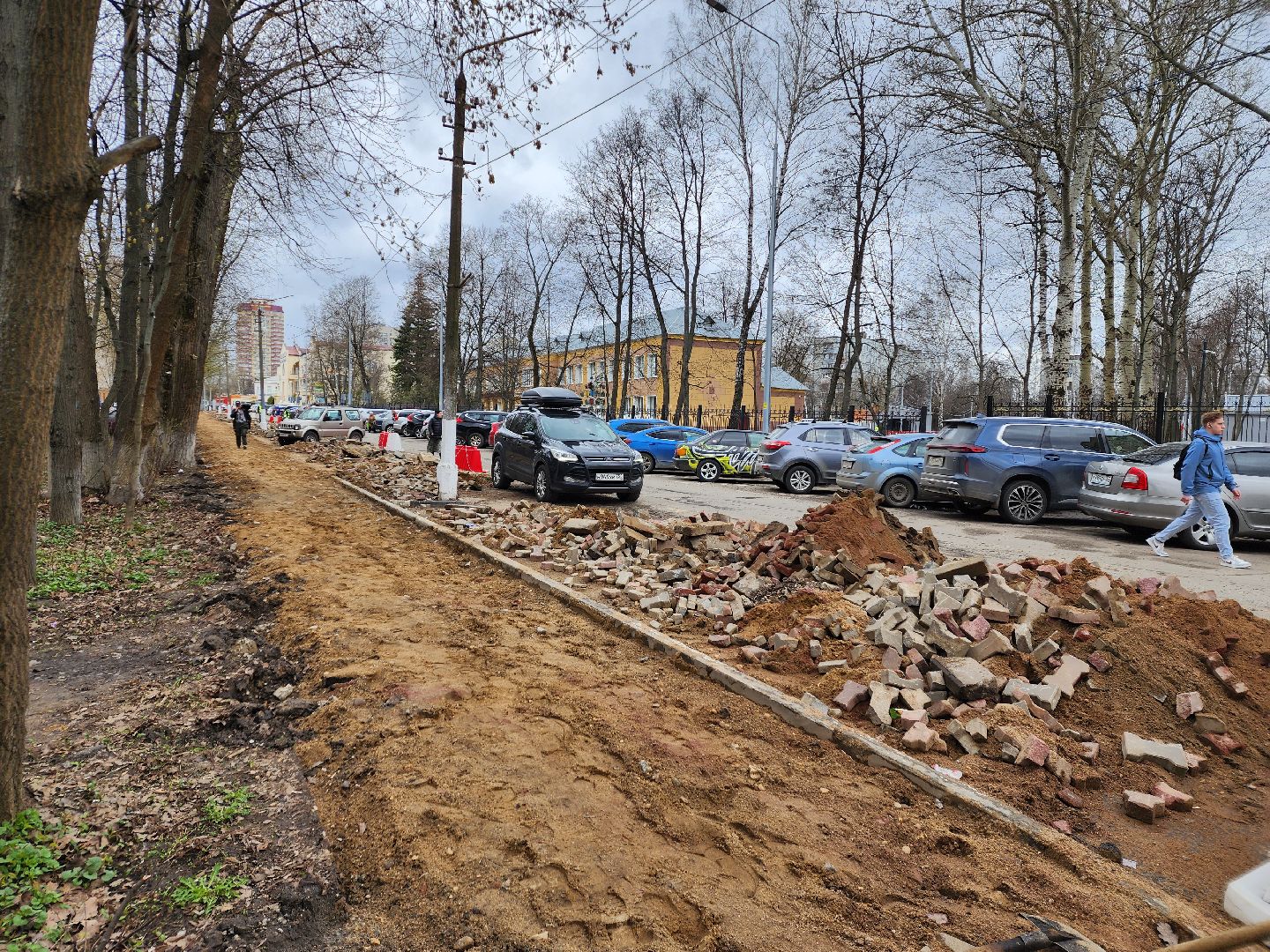 пушкино, благоустройство дорог, ремонт дороги, улица,