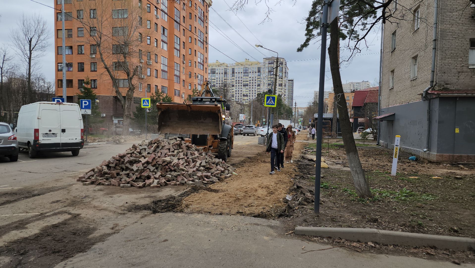 пушкино, благоустройство дорог, ремонт дороги, улица,