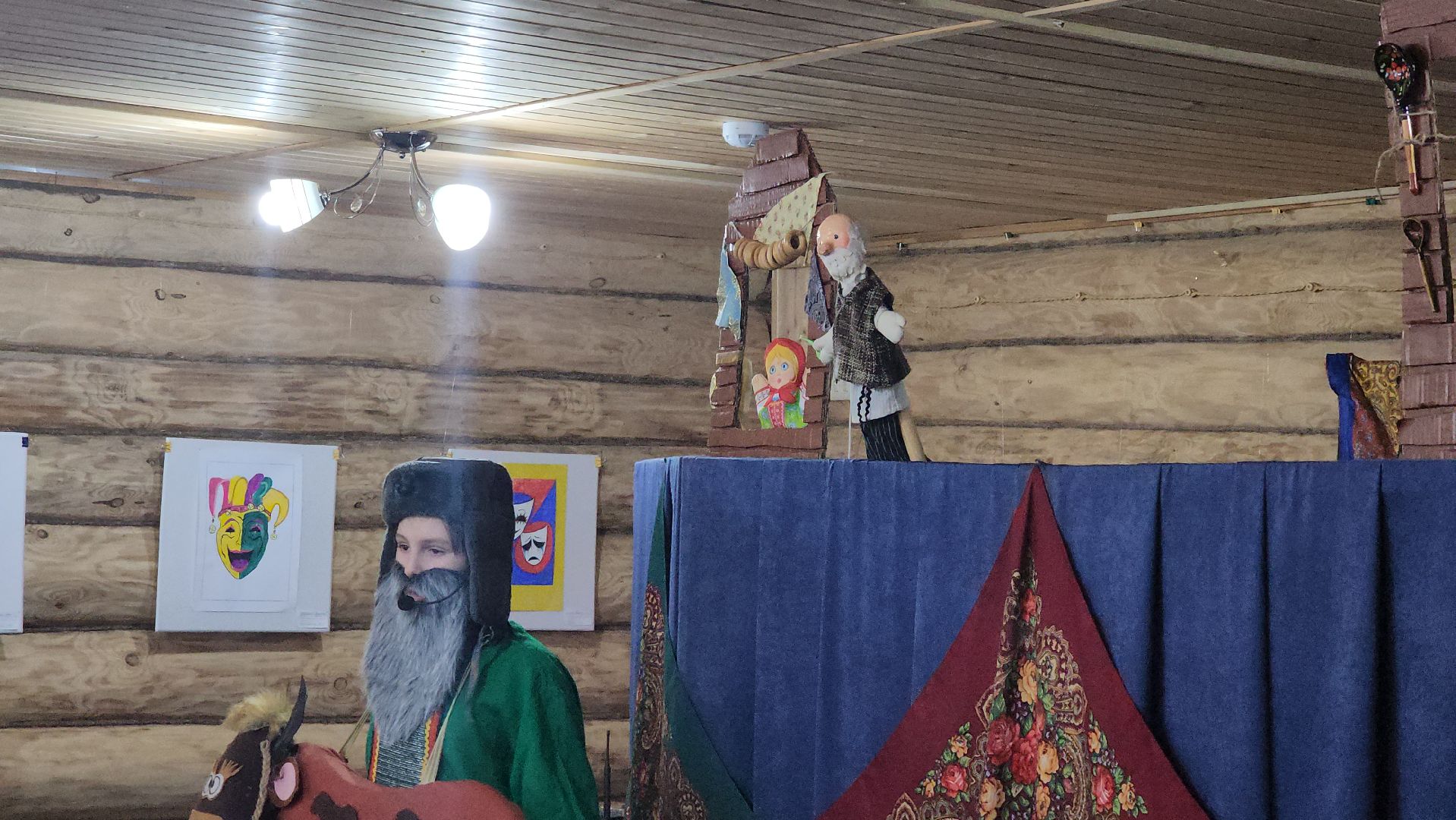 кашира, дом творчества имени бориса щукина, кукольный театр, театральный фестиваль, дети с овз, масленица, блины, конкурс,