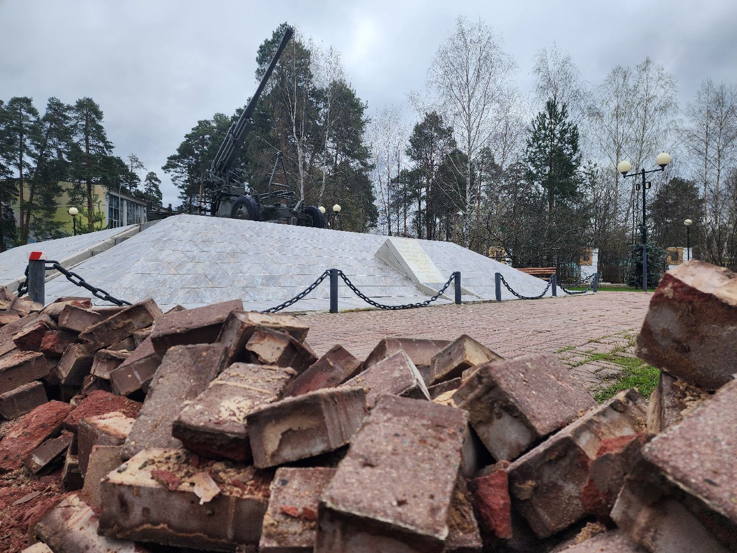 шатура, 9 мая, ремонт памятника ВОВ, вов, жкх, жкх и благоустройство, жкх подмосковье,