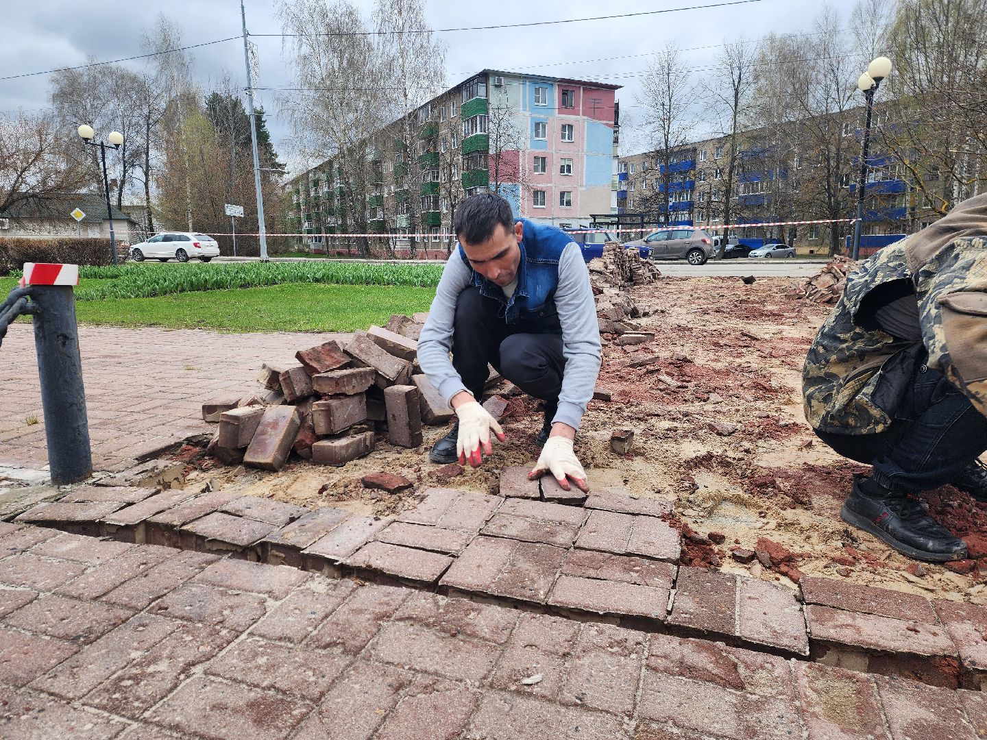шатура, 9 мая, ремонт памятника ВОВ, вов, жкх, жкх и благоустройство, жкх подмосковье,