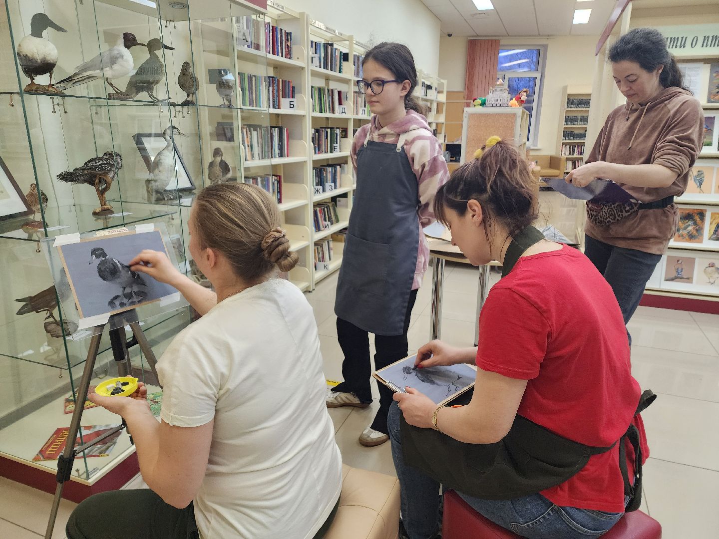 пушкино, экспозиция, экспонаты, мастер-класс, птицы, птицы подмосковья,