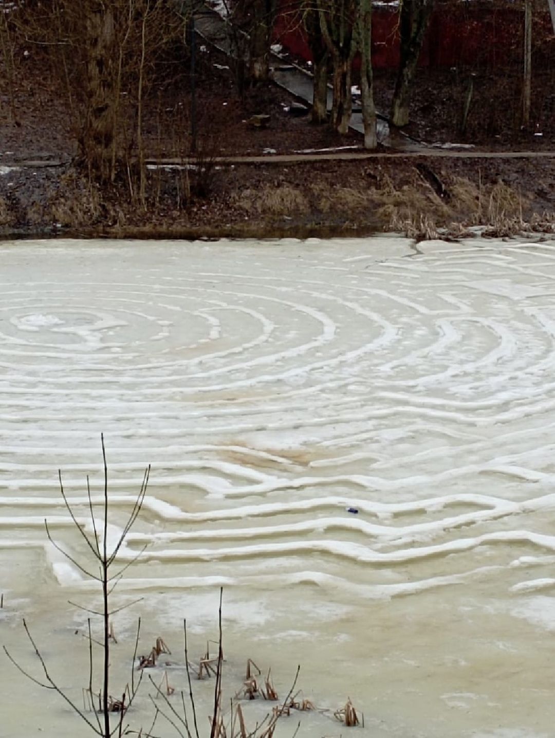 Круги на льду, Снежная крепость, Руза