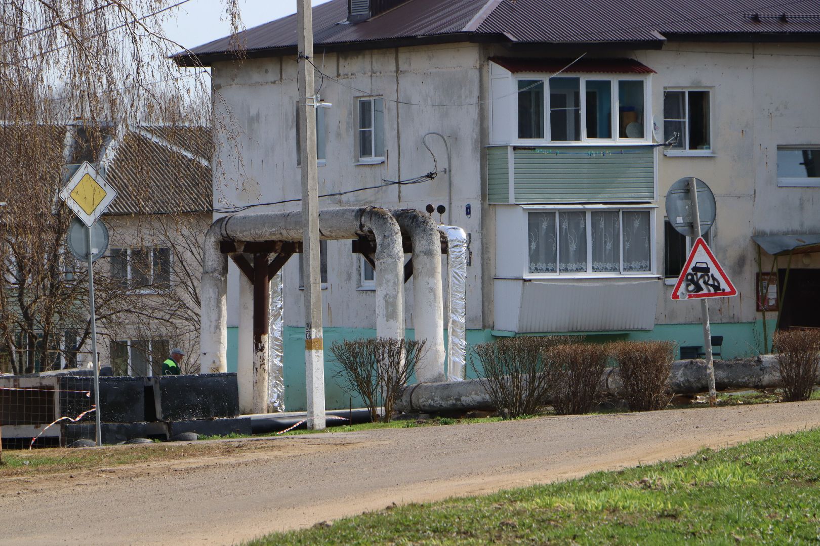 Серебряные Пруды, Петрово, замена теплосетей, капремонт теплосетей, жкх,