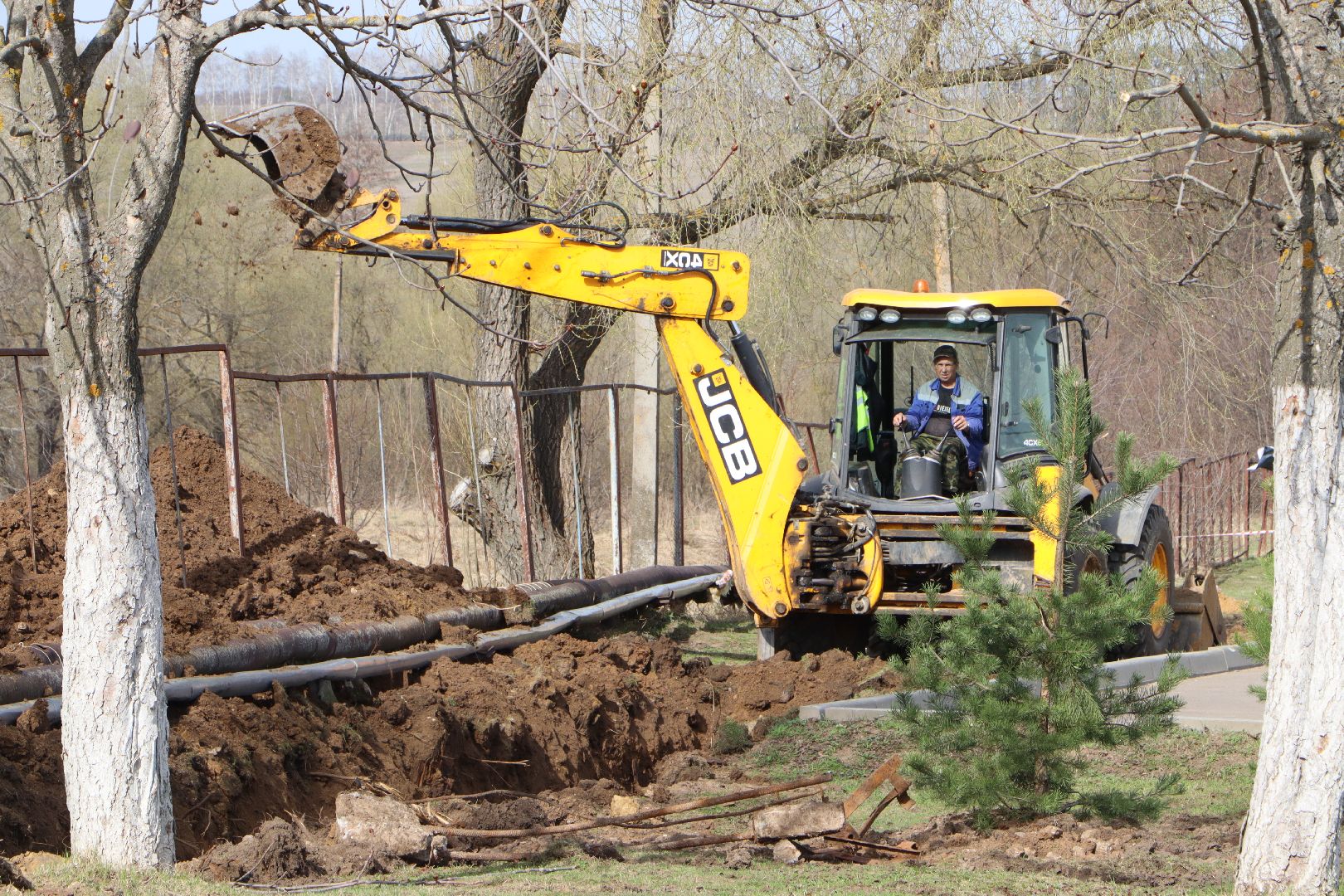 Серебряные Пруды, Петрово, замена теплосетей, капремонт теплосетей, жкх,
