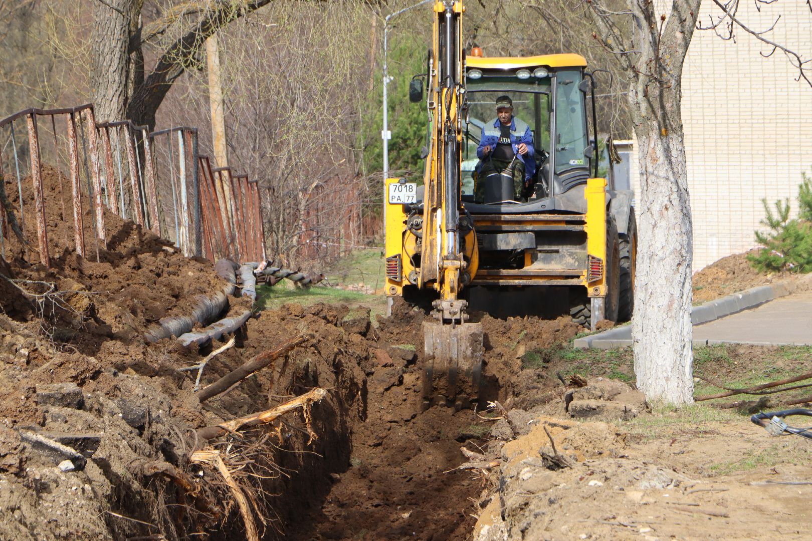 Серебряные Пруды, Петрово, замена теплосетей, капремонт теплосетей, жкх,
