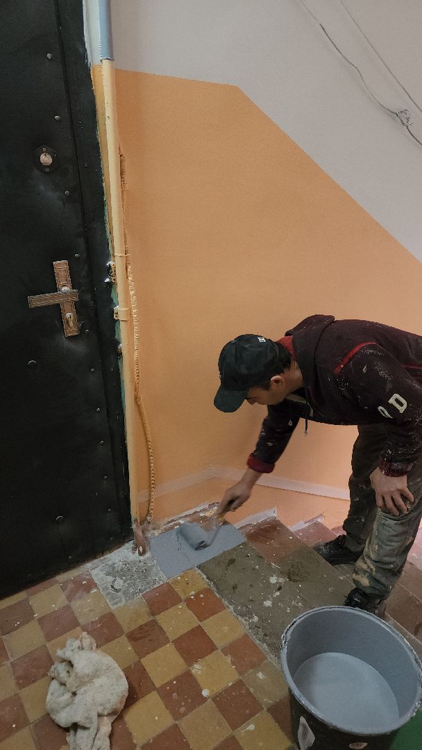 серпухов, улица физкультурная, ремонт подъездов, МКД, программа софинансирования, ЖКХ, управляющая компания,