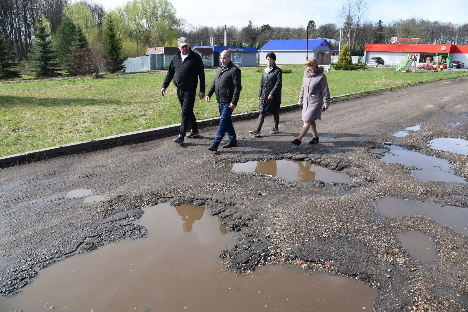 лотошино, добродел, дороги, ремонт дорог,