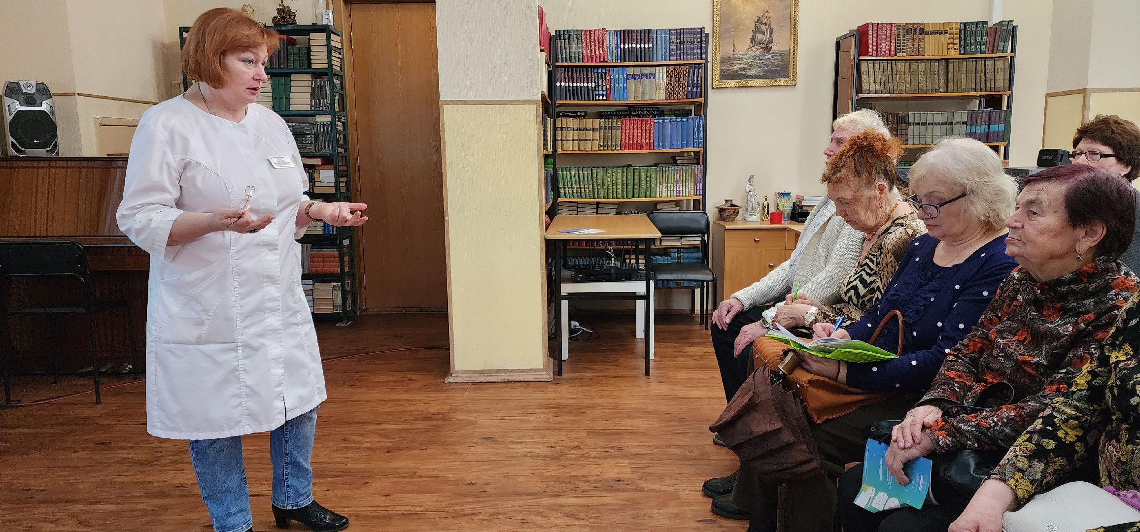 раменское, медицина, школа здоровья раменской больницы, занятие в раменской центральной библиотеке, о важности здорового сна,