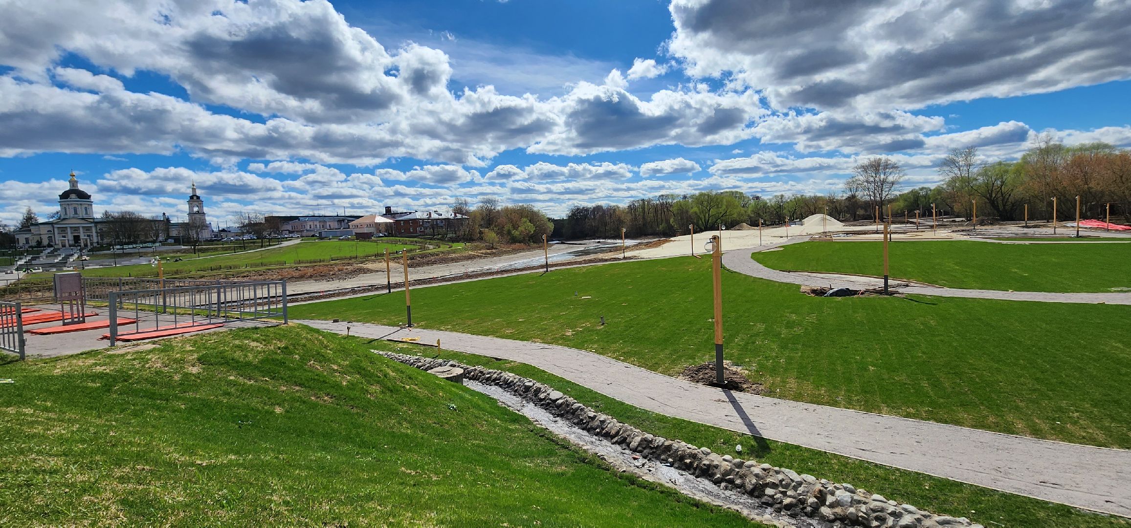 Коломна, благоустойство, набережная, зона отдыха, пляж,