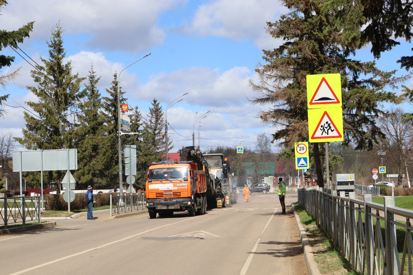 Дороги, нацпроект, Безопасные качественные дороги, Серебряные Пруды, Региональные дороги, Первомайская, Мосавтодор, минтранс мо,